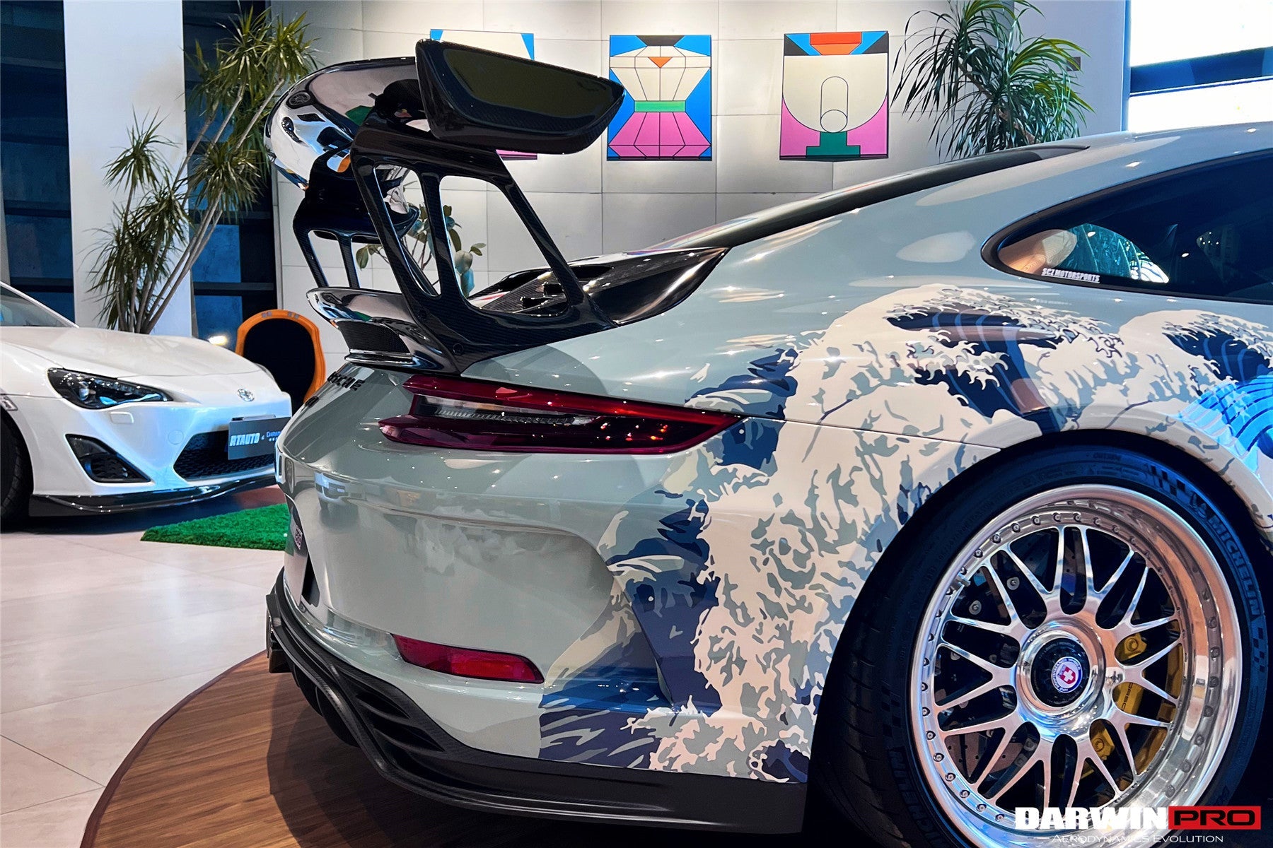 2017 - 2019 Porsche 911 991.2 GT3 Only GT3RS Style Trunk Spoiler Wing